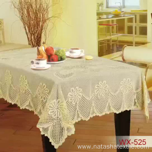 Warp Knitted Lace Tablecloth